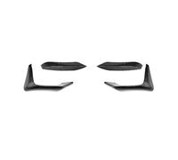 Coche Kits Carrocería Alerón Lateral Divisor Hoja Parachoques Delantero Automóvil para B&MW 3 Serie 4 M3 M4 F80 F81 F82 F83 2013-2020 Accesorios(Aspecto Carbono)