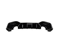 Coche Labio Difusor Parachoques Trasero para Serie 1 LCI Sport F20 F21 M135i M140i 15-19 Kit Placa Divisora reacondicionamiento Difusor Labio Parachoques Trasero(Dual Side with O)
