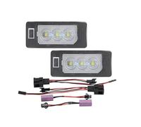 Coche Lámpara Numero Para A1 Para A4 B8 Para A5 S5 Para A6 C7 Para A7 Para Q5 Sin Errores Con Canbus 2PCS Plug Play Luces LED Matrícula