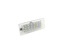 Coche Lámpara Numero Para BMW E53 X5 1999-2003 E83 Para X3 2003-2010 Luz LED Matrícula CANbus Blanca Intermitente 18 SMD 3528(R side)