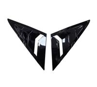 Coche Lateral Canard Alerón Delantero Persiana Rejilla Ventilación Lateral Embellecedor Parabrisas Cubierta Decorativa Compatible Con VW Para Golf 7 Para MK7 Para MK7.5 2013-2019(Gloss Black)