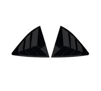 Coche Lateral Canard Cubierta Persiana Ventana Trasera Moldura Ventilación Lateral Parabrisas Accesorios Coche Compatible Con Skoda Para Octavia Sedán 2021 2022 2023(Matte Black)