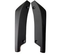 Coche Lateral Canard Moldura Universal Para Parachoques Delantero Trasero Coche Difusor Protector Contra Arañazos Aletas Laterales Extensión Faldones Laterales Accesorios Coche(Matte black)