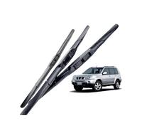 Coche Limpiaparabrisas para X-Trail T30 2000 2001 2002 2003 2004 2005 2006 2007 Juego Limpiaparabrisas Delantero Y Trasero, Escobillas para Parabrisas 24"+16"+17" Parabrisas