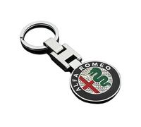 Coche Llavero para Alfa Romeo GT 2003-2010, Portable Anillas Llaves Antipérdida Colgante para Llaves Mini Llavero de Coche Accesorios Decorativos,B