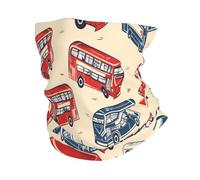 Coche Londres Big Ben Calentador De Cuello 26X30Cm Impreso Cuello Bufanda Protección UV Bandana para Motocicleta Deportes Pesca