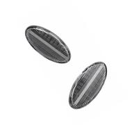 coche Luces de giro Compatible Con Mazda 3 BK 2003 2004-2008 2009 Bl 2009-2013 Indicador Lateral Repetidor Señal De Giro Intermitente Autopartes GJ6A51120E(For Dynamic Crystal)