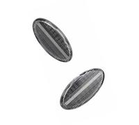 coche Luces de giro Compatible Con Mazda 5 CR19 2005-2008 2009 2010 2 DY 2003-2007 Indicador Lateral Repetidor Señal De Giro Intermitente Autopartes GJ6A51120E(For Dynamic Crystal)