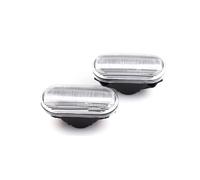 coche Luces de giro Compatible Con Nissan Para Fairlady Z 350Z Z33 2002-2007 2008 2009 Lámpara De Marcador Lateral Luz De Señal De Giro Luces De Esquina 26160AX000(Dynamic Crystal)