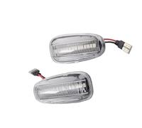 coche Luces de giro Compatible Con Opel Para Astra G 1998-2001 2002 2003 2004 2005 2006 2007 2008 2009 Luz De Posición Lateral Lámpara De Señal De Giro Autopartes(For Dynamic Crystal)