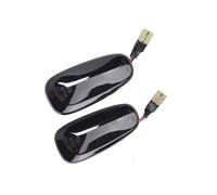 coche Luces de giro Compatible Con Opel Para Astra G 1998-2001 2002 2003 2004 2005 2006 2007 2008 2009 Luz De Posición Lateral Lámpara De Señal De Giro Autopartes(For Dynamic Smoked Black)