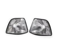 coche Luces de giro Compatible Con Para 325i 320i 4 Puertas 1992-1994 1995 M3 4 Puertas 1997 1998 Luces De Esquina De La Lámpara De Señal De Giro Del Coche 1 Par 63138353279(White)