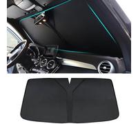 Coche Lunas Delanteras Parasoles para Opel Zafira Life,Parasol Parabrisas Protección UV Protector Parabrisas Cubierta Aislamiento Térmico,A