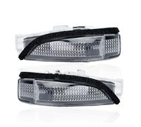 Coche Luz Intermitentes Lámpara Indicadora Señal Giro Repuestos Automóviles Espejos Retrovisores Laterales Externos Luz para Toyota AURIS para Avensis C-HR Verso 2012-2019 Laterales Espejo Luz(1 par
