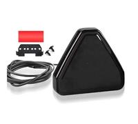 Coche Luz Trasera Luz Piloto Triangular Estilo F1 con 19 LED De Advertencia De Freno, Estroboscópica De Freno para Coche, Camión, ATV, Motocicleta Y Remolque Trasera Recuperación Luces