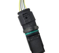 Coche Maf Sensors Medidor De Flujo Aire Vehículos Para Skoda Para Octavia Para Combi 0281002531 0986284009 2000-2010 Adaptador Sensor MAF, Enchufe Sensor De Flujo De Aire(negro 1)