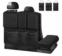 Coche Maletero Bolsa para Hyundai ix25 2015-2019, Colgante Multibolsillos Gran Capacidad Plegable Impermeable Organizador Accesorios,Black