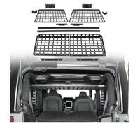 Coche Maletero Cubierta Carga Estantes De Carga para Maletero para Jeep para Wrangler De 2 Puertas Modelos JK Años 2007 2008 2009 2010 2011 2012 2013 2014 2015 2016 2017