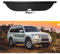 Coche Maletero Cubierta De Carga para Mitsubishi Pajero V93 V97 V73 2005-2020 Retráctil Maletero Trasero Estante Cortina Cargo Protectora Cubierta