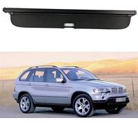 Coche Maletero Cubierta De Carga RetráCtil para BMW X5 E53 2003 2004 2005 2006, Seguridad Retráctil Cubierta Carga para Maletero Estante
