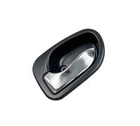 Coche Maneta Puerta Manija Puerta Interior 82610-22001 82620-22001 Manija Interior De Puerta Cromada con Borde Negro para Hyundai para Atos 1997-2002 para Accent 1995-1999(Izquierda)