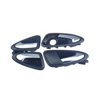 Coche Maneta Puerta Manija Puerta Interior Manija Puerta Interior Cromada Delantera Trasera Izquierda Derecha Para Seat Para Ibiza IV 2008 2009 2010 2011 2012 2013 2014 2015 2016 2017 2018 2019(4 piec