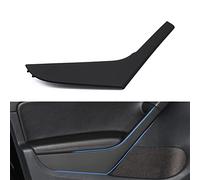 Coche Manija Puerta Cubierta Embellecedora Tirar Panel Puerta Interior Coche Izquierda Y Derecha Para VW Para Golf 6, GTI MK6, 2009-2014 5K4868039A82V Manijas Interiores Coche ( Talla : Black Left )
