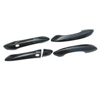 Coche Manija Puerta Exterior para Hyundai para Tucson NX4 2021-2023 Manija De Puerta De Repuesto para Coche Cubierta De Cuenco Exterior Pegatina Embellecedora Protectora(Negro,Door Handle)