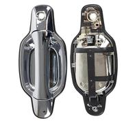 Coche Manija Puerta Exterior Para Isuzu Para Dmax Para D-max 2002-2013 Manija De Puerta Exterior De Coche Cromada(1 Pcs Front Riht)