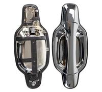Coche Manija Puerta Exterior Para Isuzu Para Dmax Para D-max 2002-2013 Manija De Puerta Exterior De Coche Cromada(1 Pcs Rear Left)