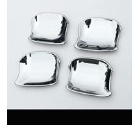 Coche Manija Puerta Exterior Para Kia Rio 4 X-line 2017-2020 ABS Embellecedores Cubierta Manija Puerta Fibra Carbono Cromado Accesorios Estilo Decoración Coche(C)