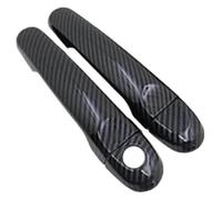 Coche Manija Puerta Exterior para N&issan para Juke F15 para Esq 2011~2019 Cubierta De Manija De Puerta De Coche Pegatinas Protección Cubierta De Manija De Puerta(2Handle 1 Kyehole)