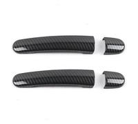 Coche Manija Puerta Exterior Para Seat Para Leon MK1 Para Toledo 1999-2007 Para Arosa 1997-2004 Para Ibiza Para Cordoba Para Vario 2003-2007 Manija Puerta Exterior De Coche(Carbon Texture 1)