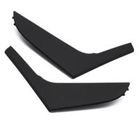 Coche Manija Puerta Exterior para VW para G&olf 6 GTI MK6 2009 2010 2011 2012 2013 2014 Interior del Coche Panel De Puerta Izquierda Derecha Cubierta Embellecedora De Tirar(Black 1 Pair)