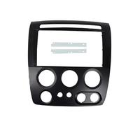Coche Marco Panel Pantalla Radio Audio Tablero DVD GPS Fascia Cableado Cable De Energía Arnes Kit para Hummer H3 2005-2010 Marco de Radio(Marco LHD)