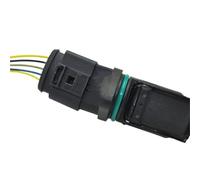 Coche masivo Sensor Medidor De Flujo Aire Para Automóvil Para A4 Para Quattro 0280218063 109748015 1995-2008 Adaptador Sensor MAF, Conector Medidor de Flujo MAF de Aire(negro 1)