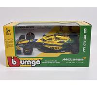 Coche Metal Oscar Piastri McLaren MCL38 #81 GP Mónaco 2024 1:43 Burago 38214