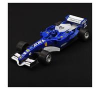 Coche Modelo a Escala Aleación 1:32 For Benz Formula Racing Car Simulación Coche Modelo Vehículo Sonido Y Luz Modelo Escala En Miniatura Coche Vehículos Réplica(Blue)