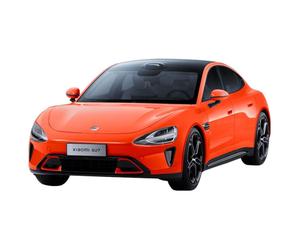 Coche Modelo Xiaomi SU7 1/18 Die-cast Lava Naranja