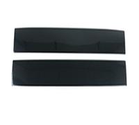 Coche Molduras Interio Para A6 C8 2019-2022 Asiento Trasero Acero Inoxidable Panel Antipatadas Decoración Cubierta Tiras Ajuste Interior Estilo Coche(Carbon Fiber Color)