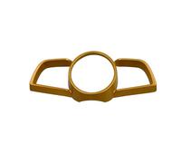 Coche Molduras Interio Para Mazda 3 Para Axela Para CX4 Para CX5 2017 2018 2019 Embellecedor Adhesivo Para Marco Panel Instrumentos Interior Coche, ABS(Yellow)