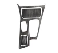 Coche Molduras Interiores Embellecedor Cubierta Panel Cambio Marchas Consola Central Interior De Coche Rhd Para Serie 5 F10 2011-2016 Accesorios Interiores Para Automóviles(Negro grano)