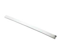 Coche Molduras Interiores Embellecedor Decorativo Guantera Coche, Pegatina Cubierta Para Ford Para Focus 2 Mk2 2005 2006 2007-2012, Accesorios(La plata del cromo)