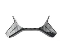 Coche Molduras Interiores Embellecedor Para Panel De Volante Interior Coche, Textura Fibra Carbono, Para Mercedes Para Benz CE ML GL Class W204 W212 X166 W166(Mirada de fibra de carbono)