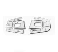 Coche Molduras Interiores Para 5 G30 G38 X3 G01 2018-2022 Botón de interruptor volante coche Embellecedor cubierta Accesorios interiores Juego pegatinas