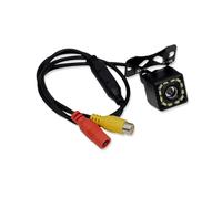 Coche Nocturna Cámara Vista Trasera Coche para Aparcamiento 12 LED Visión Nocturna Monitor Automático Marcha Atrás CCD Impermeable Vídeo HD 170 Grados Kit Cámara Visión Trasera