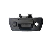 Coche Nocturna para Nissan para Navara D23 NP300 2015 2016 2017 2018 CCD NTSC Vista Trasera Coche Cámara Respaldo Marcha Atrás Manija Puerta Kit Cámara Visión Trasera(Black Ruler Camera)