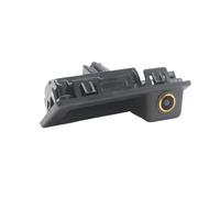 Coche Nocturna para Skoda para Speed para Octavia AHD 1080P Lente Dorada Manija Maletero Vehículo Cámara Marcha Atrás Cámara Visión Trasera