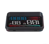 Coche OBD HUD Head Up Display con interruptor de alimentación independiente Velocidad en tiempo real RPM Combustible Monitor