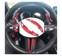 Coche Paddle Cambio Compatible Con BMW Para F10 Para M6 Para F12 Extensor Paleta Cambio Volante Automóvil Accesorios Automóvil(Red)